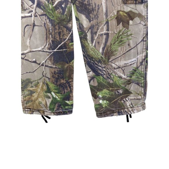 Ranger Boys 8 Cargo Realtree Camo Pants Hunting Camouflaged Adjustable Leg Waist - Picture 5 of 8
